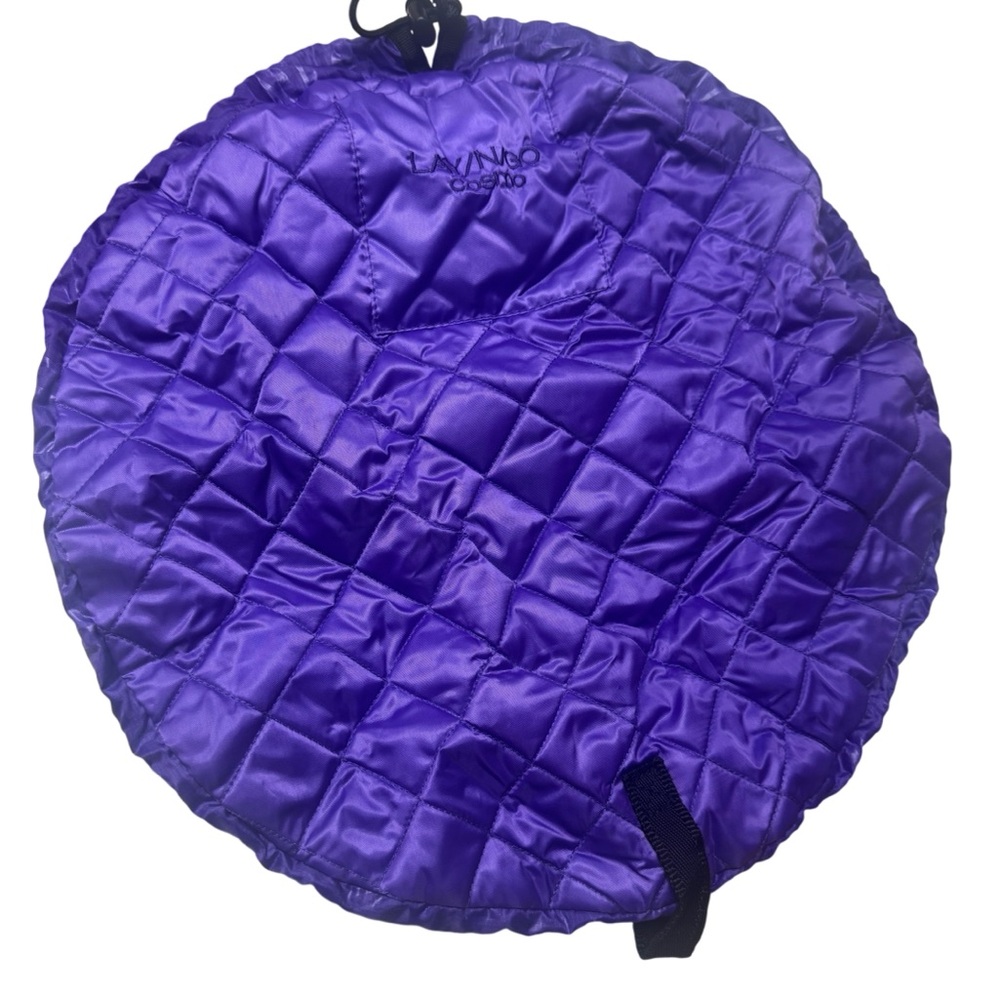 Lay/N/Go Purple Drawstring Cosmetic Bag View 2